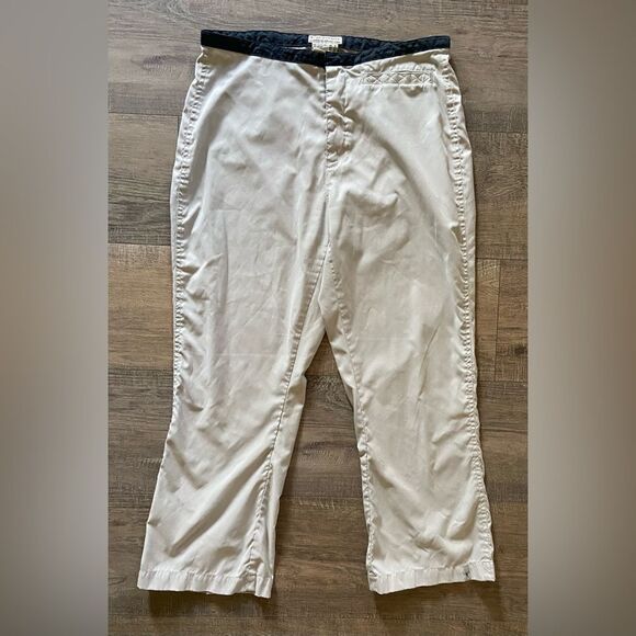 Royal Robbins women’s size 8 cream Capri length lightweight active pants - Picture 1 of 10